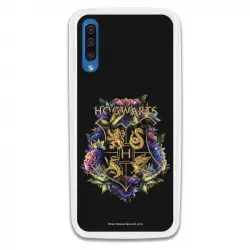 Funda Para Samsung Galaxy A70 Oficial De Harry Potter Hogwarts Floral - Harry Potter