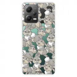 Funda Para Xiaomi Poco X5 5g Oficial De Disney Tambor Patrones - Bambi