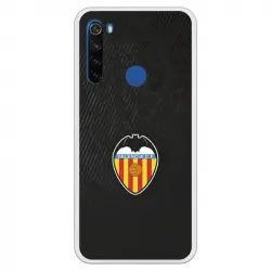 Funda Para Xiaomi Redmi Note 8t Del Valencia Franjas Negras - Licencia Oficial Valencia Cf