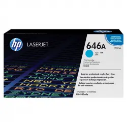 HP Laserjet 646A Tóner de Tinta Original Cian