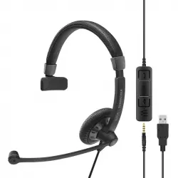 Sennheiser Epos SC 45 Auricular Monoaural USB Negro