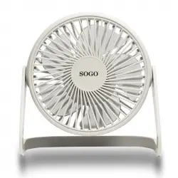 Sogo Ventilador de Sobremesa USB 12cm Blanco