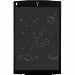 Tableta LCD portátil - Dam DMAB0056C00, 12", Pen, Borrado fácil, Cristal líquido, Negro