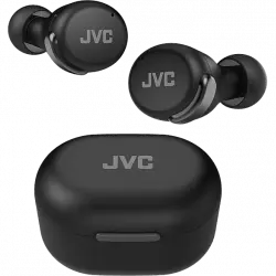 Auriculares True Wireless - JVC HAA30TBU, De botón, Bluetooth 5.2, ANC, IPX4, Negro + Estuche de carga