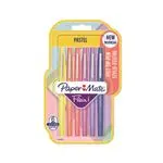 Blíster con 6 rotuladores Papermate FLAIR punta de fibra colores pastel