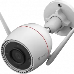 Cámara de vigilancia IP - Ezviz H3C 2K, IA, Visión nocturna en color, Blanco