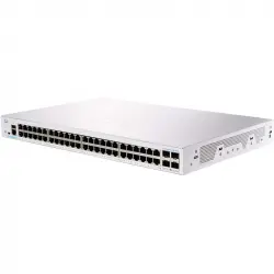 Cisco CBS250-48T-4X-EUSwitch de Red 48 Puertos GE 4 x SFP+ de 10 G Plata