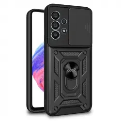 Cool Funda Hard Ring Negra para Samsung A536 Galaxy A53 5G