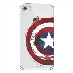 Funda Oficial Escudo Capitan America Para Iphone 4