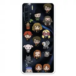 Funda Para Oppo A91 Oficial De Harry Potter Personajes Iconos - Harry Potter
