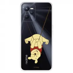 Funda Para Realme C35 Oficial De Disney Winnie Columpio - Winnie The Pooh