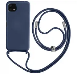 Funda Semirrígida Con Collar Samsung Galaxy A22 5g 80cm Azul
