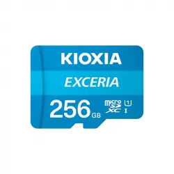 Kioxia Exceria MicroSDXC 256GB UHS-I U1 Clase 10 + Adaptador SD