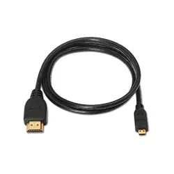 Nanocable Cable Micro HDMI a HDMI Alta Velocidad Macho/Macho 1.8m