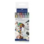 Pack Faber-Castell 12 rotuladores Metallics