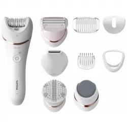 Philips Epilator Series 8000 BRE740/10 Depiladora Inalámbrica Wet & Dry