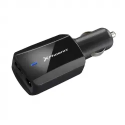 Phoenix Cargador Adaptador de Coche Universal 90W Negro