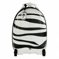 Rastar Trolley Infantil Eléctrica Cebra Blanco/Negro