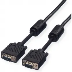 Roline Cable VGA Alta Calidad con Ferritas HDB15 Macho/Macho 20m