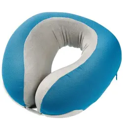 Almohada de viaje Go Travel Memory Dreamer Azul/Gris