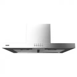 Campana Tipo T Svan Scpt600a1ix 46,5w 520m3/h A+ Inox 60 Cm