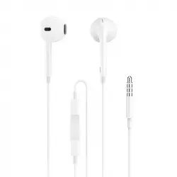 Eightt EAUR-APW Auriculares Intrauditivos Blancos