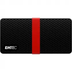 Emtec X200 Disco Externo SSD 1TB USB-C Negro