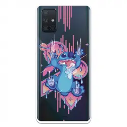 Funda Oficial de Disney Stitch Graffiti Lilo & Stitch para Samsung Galaxy A71