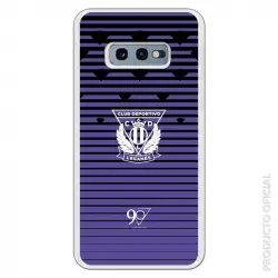 Funda Oficial Leganés Morada Escudo Blanco Ss18 Para Samsung Galaxy S10e