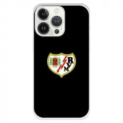 Funda Para Iphone 13 Pro Del Rayo Vallecano Escudo Fondo Negro - Licencia Oficial Rayo Vallecano