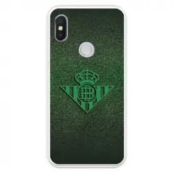 Funda Para Xiaomi Redmi S2 Del Betis Escudo Verde Fondo Trama - Licencia Oficial Real Betis Balompié