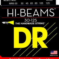 Juego De Cuerdas Para Bajo Dr Mr6-30 Hi-beam