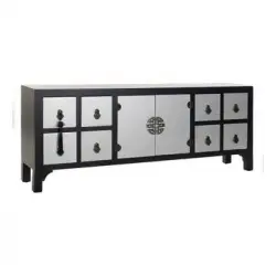 Mesa Tv Con Cajones Dkd Home Decor Oriental Madera Mdf (130 X 24 X 51 Cm)