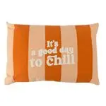 Mr Wonderful Cojín molón It's a good day to chill naranja