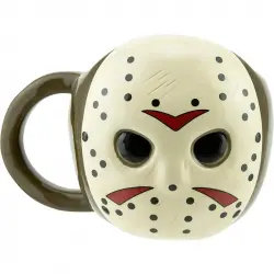 Paladone Taza 3D Viernes 13 Mascara de Jason en Relieve