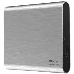 PNY Pro Elite SSD 250GB USB-C Plata