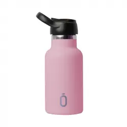 Runbott Sport - Botella Térmica de 0.35L con Doble Pared de Acero y Capa Cerámica. Rosa