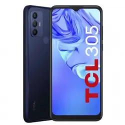 Tcl 305 16,6 Cm (6.52') Sim Doble Android 11 Go Edition 4g Usb Tipo C 2 Gb 32 Gb 5000 Mah Azul