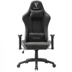 Tempest Vanquish Silla Gaming Negra/Blanca Tela Transpirable