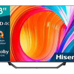 TV QLED 43" - Hisense 43A7GQ, HDR UHD 4K, Smart TV, HDMI, Dolby Atmos, Vision, HDR10+, Gris oscuro