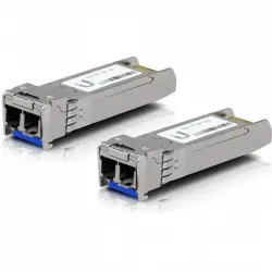 Ubiquiti UF-SM-10G Pack 2 Módulos Transceptores Gigabit SFP+