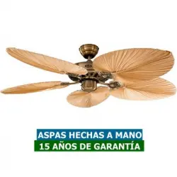 Ventilador De Techo Casafan 51320191 Classic Royal Hoja De Palmera