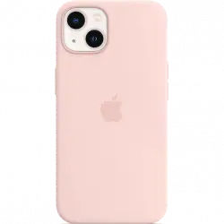 Apple Funda de silicona con MagSafe para el iPhone 13, Rosa caliza