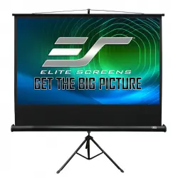 Elite Screens Tripod Pantalla de Proyección 85" Formato 1:1
