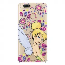 Funda Oficial Disney Campanilla Flores Transparente Para Xiaomi Mi A1 - Peter Pan