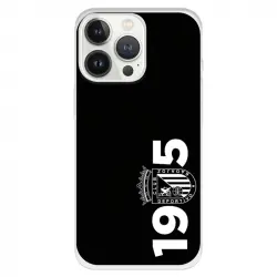 Funda Para Iphone 13 Pro Del Badajoz 1905 Fondo Negro - Licencia Oficial Club Deportivo Badajoz