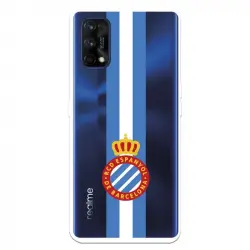 Funda Para Realme 7 Pro Del Rcd Espanyol Escudo Albiceleste Escudo Albiceleste - Licencia Oficial Rcd Espanyol