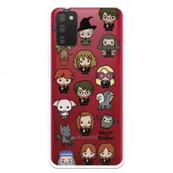 Funda Para Samsung Galaxy A02s Oficial De Harry Potter Personajes Iconos - Harry Potter