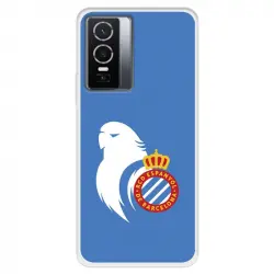 Funda Para Vivo Y76 5g Del Rcd Espanyol Escudo Perico - Licencia Oficial Rcd Espanyol