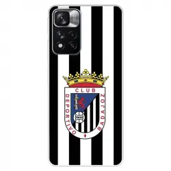 Funda Para Xiaomi Redmi Note 11 Del Badajoz Escudo Blanquinegro - Licencia Oficial Club Deportivo Badajoz